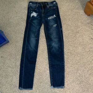 American Eagle Jeans Next Level Stretch 00(short)